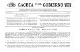 GACETA DEL GOBIERNO - Estado de Méxicolegislacion.edomex.gob.mx/sites/legislacion.edomex... · artlculos 8 y 14 del reglamento de la Ley de Protección al ambiente del Estado de
