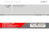 Manual de instrucciones Alimentador de hiloManual de instrucciones Alimentador de hilo ES drive 4X IC D HP 099-005507-EW504 ¡Tenga en cuenta los documentos de sistema adicionales!