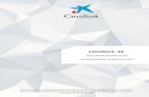 CaixaBank, SA · CaixaBank – Cuentas Anuales 2017 - 1 - BALANCES A 31 de diciembre de 2017 y 2016, en miles de euros CAIXABANK, SA Activo 31-12-2017 31-12-2016 (*) Efectivo, saldos