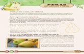  · 2015. 1. 9. · PERAS DE CHELAN FRESH En cada bocado Ileno del crujiente sabor de las peras de Chelan Fresh, ganas una oleada de poderosos nutrientes que pueden ayudarte a proteger
