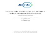 Documento de Posição da ASHRAE sobre Aerossóis Infecciosos€¦ · Documento de Posição da ASHRAE sobre Aerossóis Infecciosos 3 © 2020 ASHRAE (). Apenas para uso pessoal. Reprodução,