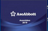 Asamblea 2018 - ASOABBOTT · Himno Nacional Bienvenida por ... Provisión Beneficencia 3 149 647,99 Programa Manos Solidarias Octubre 2017 a Setiembre 2018 Resumen. APROBACIÓN DE