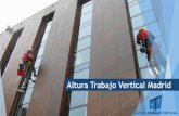 Altura Trabajo Vertical Madrid · 2017. 7. 26. · Altura Trabajo Vertical Madrid, garantiza la máxima calidad en todos nuestros trabajos de impermeabilización de cubiertas y de