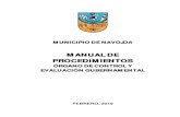 MANUAL DE PROCEDIMIENTOS - Navojoa DE... · 2018. 6. 28. · Situación Patrimonial de los servidores públicos municipales Investigar el desarrollo de la situación patrimonial de