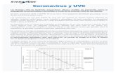 Coronavirus y UVC… · propagación de enfermedades transmitidas a través de los sistemas HVAC de los edificios. El nuevo coronavirus 2019, o . COV. ID-19, es un nuevo virus respiratorio
