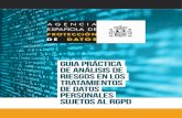 GUIA PRÁCTICA DE Análisis de - AEPD...las actividades de tratamiento de datos personales, la reforma de la regulación de protección de datos supone un cambio del modelo tradicional