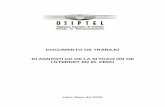 DIAGNOSTICO DE LA SITUACION DE INTERNET EN EL PERÚ · documento de trabajo diagnÓstico de la situaciÓn de internet en el peru lima, mayo del 2002