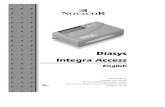 Diasys Integra Access - Novacor · 2008. 12. 8. · Diasys Integra Access - Manual - GB - Rev 2 Ł 3 Summary 6. How the unit functions 28 6.1. Start up 28 6.2. Test measurements 28