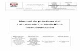 Manual de prácticas del Laboratorio de Medición e ...control.fi-b.unam.mx/lab_mei/docs/mei/Manual_SGC_2018_2.pdfManual de prácticas del Laboratorio de Medición e Instrumentación