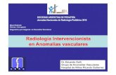 Radiología Intervencionista en Anomalías vasculares...Hospital de Niños Ricardo Gutierrez ANOMALÍAS VASCULARES “amplio espectro de lesiones de los vasos sanguíneos (arterias,
