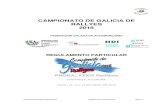 CAMPIONATO DE GALICIA DE RALLYES 2018 · 2018. 3. 1. · Campionato Galego de Rallyes 2018 Regulamento XXXIV RaliNoia Páxina 6 .- Vehículos Grupo N dacordo ó artigo 254 do Anexo