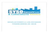 Syso Empresarial - Syso Empresarialsysoempresarial.com/wp-content/uploads/2019/06/... · SYSO EMPRESARIAL S.A.S. es una empresa de servicios de salud ocupacional de ... ciudad de