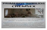 Página 1 PRIMEROS AUXILIOS CHEMSEX First Aid action sheet SPANISH.pdfpara el estómago, esófago y vías respiratorias, y no es aconsejable en un caso de Chemsex. Llama a una ambulancia