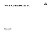 HYGIENISK PT - ikea.com · PORTUGUÊS 4 • Mantenha as ... efetuar testes de desempenho (por exemplo, de acordo com a norma EN60436), envie um e-mail para: ... Para esclarecer qualquer