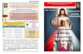 19 de Abril de 2020 PARROQUIA NUESTRA SEÑORA ......2020/04/19  · 19 de Abril de 2020 Esta es la historia de la revelación de Jesús y la Divina Misericordia Iglesia invita a familias