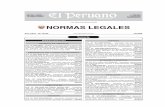 Normas Legales 20090903€¦ · Sindicato Único de Trabajadores de Petróleos del Perú en Zona Noreste-Talara 401900 R.S. N° 227-2009-PCM.- Designan representante del Ministerio