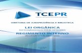 Tribunal de Contas do Estado do Paraná | TCE-PR · Web viewII – por comunicação de irregularidades subscritas por qualquer autoridade judiciária estadual ou federal, dos Ministérios