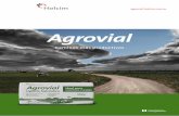 agrovial.holcim.com · Ventajas Económicas Ventajas que brinda Agrovial. Agrovial Agrovial 5 ... Mezcla del suelo con Agrovial en todo el espesor, mediante rastra o motoniveladora,