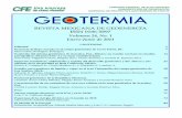 COMISIÓN FEDERAL DE ELECTRICIDAD GEOTERMIA ......Geotermia, Vol. 24, No. 1, Enero-Junio de 2011 La revista GEOTERMIA es un órgano virtual de información técnica publicado por la