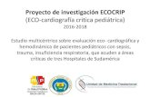Proyecto de investigación ECOCRIPECO-… · 4. Pacientes que son atendidos en las unidades críticas del Hospital pediátrico Baca Ortiz, Quito-Ecuador, Hospital nacional docente