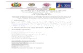Modelo de la Asamblea General de la Organización de ... · Web view30º Modelo de la Asamblea General de la OEA para Universidades del Hemisferio – (30º MOEA) Cochabamba – Bolivia