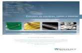 Extrusión de alambres, cables y tuberías · • Sistemas modulares diseñados para limpieza y mantenimiento mínimos, hasta 14 000 horas de producción por chorro de tinta continuo