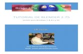 TUTORIAL DE BLENDER 2 - PereManel...TUTORIAL DE BLENDER 2.75 Versión para Windows 7, 8, 8.1 y 10 Autor: Pere Manel Verdugo Zamora Web: Página 1 01 – Modelado de Orgánicos (Un