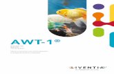 AWT-1 - Liventia...recirculación. La dosis mínima es de 1 a 2 galones de AWT-1® por cada 6,000 galones de agua salada. Mantener los niveles de oxígeno como mínimo a 5 ppm. Después