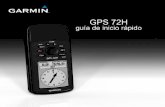 GPS 72H guía de inicio rápidoel nombre de la ruta y revisar sus puntos. Para cambiar el nombre de la ruta: 1. Pulsa MENU dos veces > Rutas. 2. Los tracks, las rutas y los waypoints