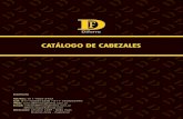 CATÁLOGO DE CABEZALES - Casa Biancocasabianco.com.ar/docs/Catalogo_cabezales_Diferro.pdfCATÁLOGO DE CABEZALES Contacto Tel/Fax: 011-4666-2462 Cel: 011-1550515258 / 011-1540265490