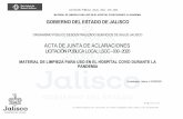 Material de Curación para el OPD Servicios de Salud Jalisco”info.jalisco.gob.mx/sites/default/files/programas/acta_de_junta_de_a... · material de limpieza para uso en el hospital