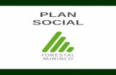 PLAN SOCIAL Versión Agosto 2017 Página 4 I. Antecedentes El Plan Social es un instrumento sistemático e integrado a toda la empresa, que recoge la forma en que Forestal Mininco