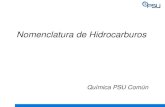 Nomenclatura de Hidrocarburos - Colegio Santo Domingo...La reactividad de los hidrocarburos saturados (alcanos) es menor que la de los hidrocarburos insaturados (alquenos y alquinos).