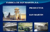 FABRICA DE SAN MARTIN, S.A PRODUCTOS SAN MARTIN2017.fabricasanmartin.com.mx/docs/Catalogo_FSM.pdfMANTA DOBLE ANCHO SAN MARTIN Teléfono: (55) 5578.6611 Fax: (55) 5761.9578 y (55) 5761.0123