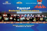 Tqanal - Ministerio de Educación - Guatemala · 2019. 12. 19. · Departamentales de Educación de 100 centros educativos de la región Q’eqchi’, específicamente en Cobán y