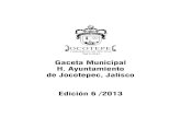 Gaceta Municipal H. Ayuntamiento de Jocotepec, Jalisco ...flujograma 1.7 autorizaciÓn de las modificaciones al reglamento para el ejercicio del comercio, funcionamiento de giros de