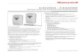 ESPECIFICACIONES TÉCNICAS€¦ · Los repartidores de costes de calefacción Honeywell E43205 están concebidos para un uso descentralizado. Los valores de consumo de calor se miden
