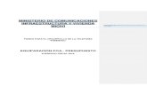 MINISTERIO DE COMUNICACIONES INFRAESTRUCTURA Y …fondetel.gob.gt/wp-content/uploads/2018/12/PLAN-OPERATI... · 2018. 12. 10. · El mandato de FONDETEL en incidir en el desarrollo