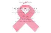 Es más que un lazo. Nos une a todos.El lazo rosa es un símbolo mundialmente reconocido para el cáncer de mama, sin embargo, lo que representa va mucho más allá. Es por eso que