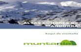 ALTAS CUMBRES DE ANDORRA...Altas cumbres de Andorra . Esquí de montaña -2021 3 Se requiere experiencia previa en esquí de travesía, saber esquiar en todo tipo de nieves y pendientes