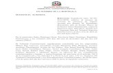 República Dominicana TRIBUNAL CONSTITUCIONAL EN ......de la Constitución y los artículos 9 y 94 de la Ley núm. 137-11, Orgánica del Tribunal Constitucional y los Procedimientos
