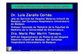 Dr. Luís Zarallo Cortés. - SPAOYEX · ELEVACION RFAELEVACION RFA Serositis + alt escrotal + erisipela like Serositis + alt escrotal + erisipela like Sordera NS Sordera NS Aftas