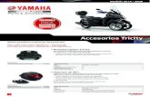 Accesorios Tricity - Yamaha Motor Europe N.V. · • El sistema de capas retiene el calor corporal y te protege del frío • Fácil introducción de la llave • Impermeable •