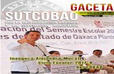 Iniciamos este 2017 con el entusiasmo quesutcobao.org.mx/revistas/febrero2017/febrev2017.pdf · COBAO como el mejor subsistema de educación media superior, las primeras actividades