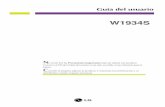 W1934S-ESPpdfs.icecat.biz/pdf/22511427-7247-manual.pdfenchufe independiente para cambiar el conector D-sub VGA de alta densidad de 15 patillas (3 filas) del cable suministrado por