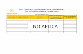 RESULTADOS DE ESTUDIOS Y ENCUESTAS DE OPINIÓN PÚBLICA ...sanluis.gob.mx/wp-content/uploads/2016/12/REYEOP-NOV.pdf · ENCARGADA DEL DESPACHO DE LA UNIDAD DE TRANSPARENCIA DEL MUNICIPIO