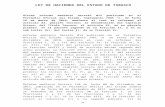 Inicio - Congreso del Estado de Tabasco · Web viewReforma mediante Decreto 138 de fecha 08 de diciembre de 2017, publicado en el Periódico Oficial del Estado número 7853 “E”