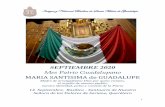 SEPTIEMBRE 2020 - Basílica de Santa María de Guadalupe · el 7 de febrero de 1964, el Emmo. Cardenal Sr. José Garibi Rivera y el Excmo. Sr. Alfonso Toriz, en nombre de Su Santidad