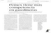 atio.mxatio.mx/.../Pemex-tiene-mas-competencia-en-gasolineras.pdf · 2017. 9. 6. · competencia en gasolineras En cuatro años, participación de la franquicia Pemex podría quedar