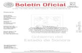 Boletín Oficialboletinoficial.sonora.gob.mx/.../septiembre/2017CC23I.pdfBoletín Oficial G~ el __ Estado de Sonora Tomo CC Hermosillo, Sonora Número 23 Secc. l Lunes 18 de Septiembre